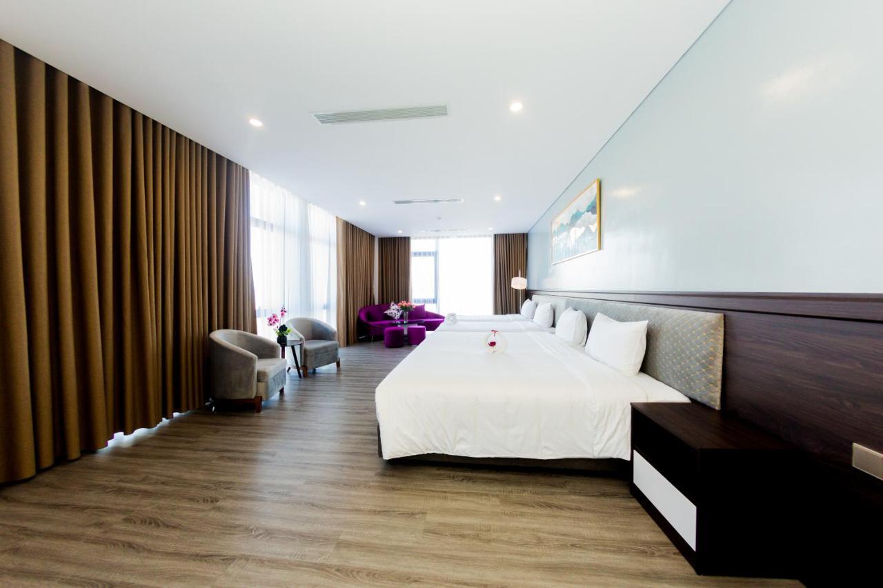 Diamond Hotel Van Don Cam Pha Esterno foto