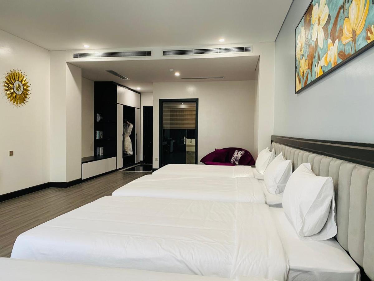 Diamond Hotel Van Don Cam Pha Esterno foto